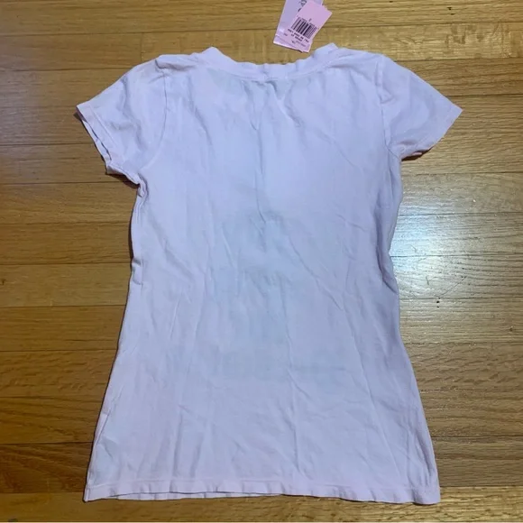 Juicy Couture Pam Gela My Dog For President T-Shirt Pink Women's Small NWT - Picture 4 of 6